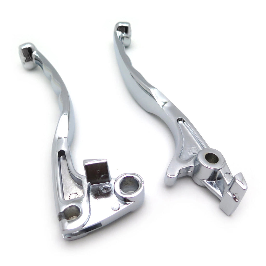 Chrome Skull Brake Clutch Lever for Suzuki Marauder Volusia 800 (2001–2004)
