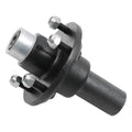Set of 4 Spindle Trailer Hub Kit 5 on 5" Round (Pre-assembled, Pre-lubricated)