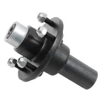 Set of 4 Spindle Trailer Hub Kit 5 on 5" Round (Pre-assembled, Pre-lubricated)