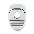Chrome Tri Line Ignition Switch Cover for Touring Electra Glide FLHTP (2014-2022)