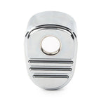Chrome Tri Line Ignition Switch Cover for Touring Electra Glide FLHTP (2014-2022)