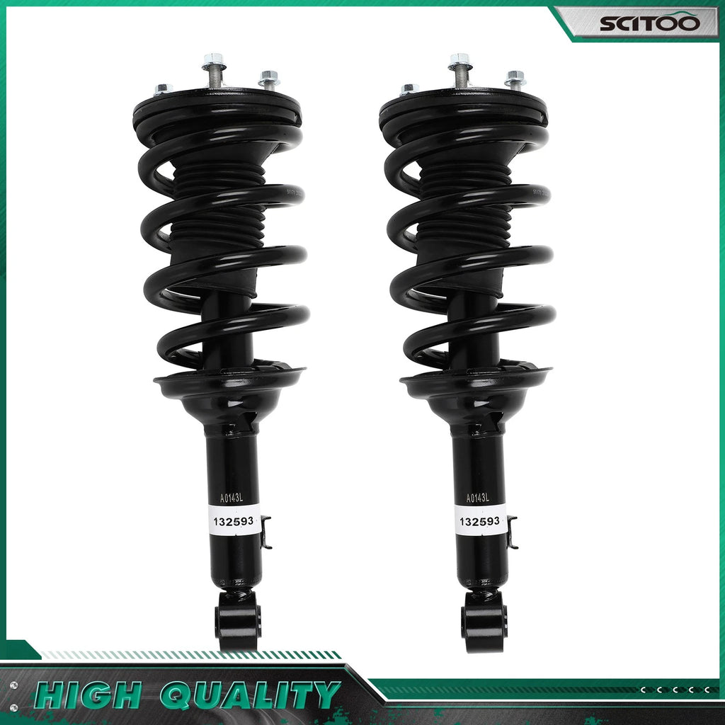 2X Complete Struts & Coil Spring Assembly for Toyota Tacoma (2005–2015)