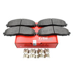 Set of 4 TRW Pro Metallic Slotted Brake Pads for Ford F-250 F-350 (1999–2023)