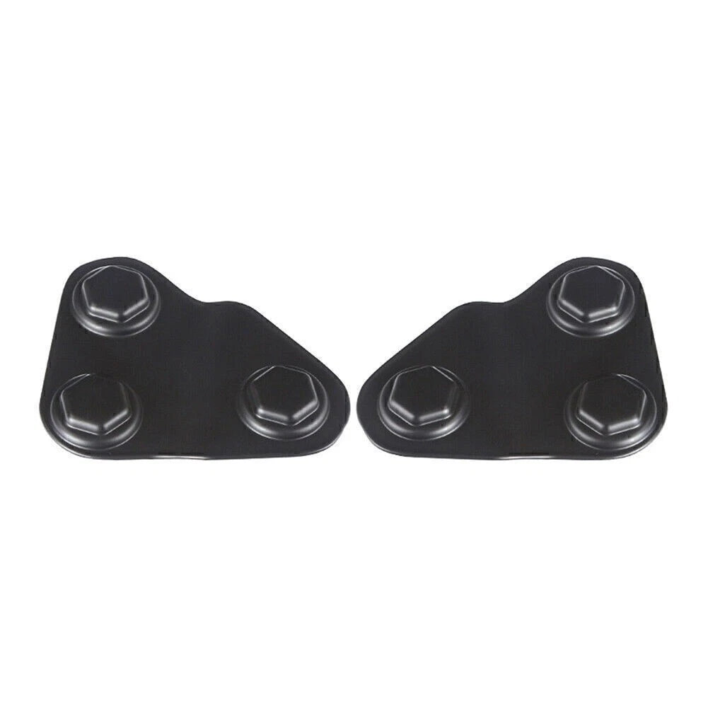 2X Door Screw Protector Cover Trim for Jeep Wrangler JL JLU JT (2018–2021)