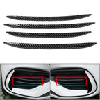 Set of 4 Front Bumper Splitter Fins for Mercedes Benz C-Class