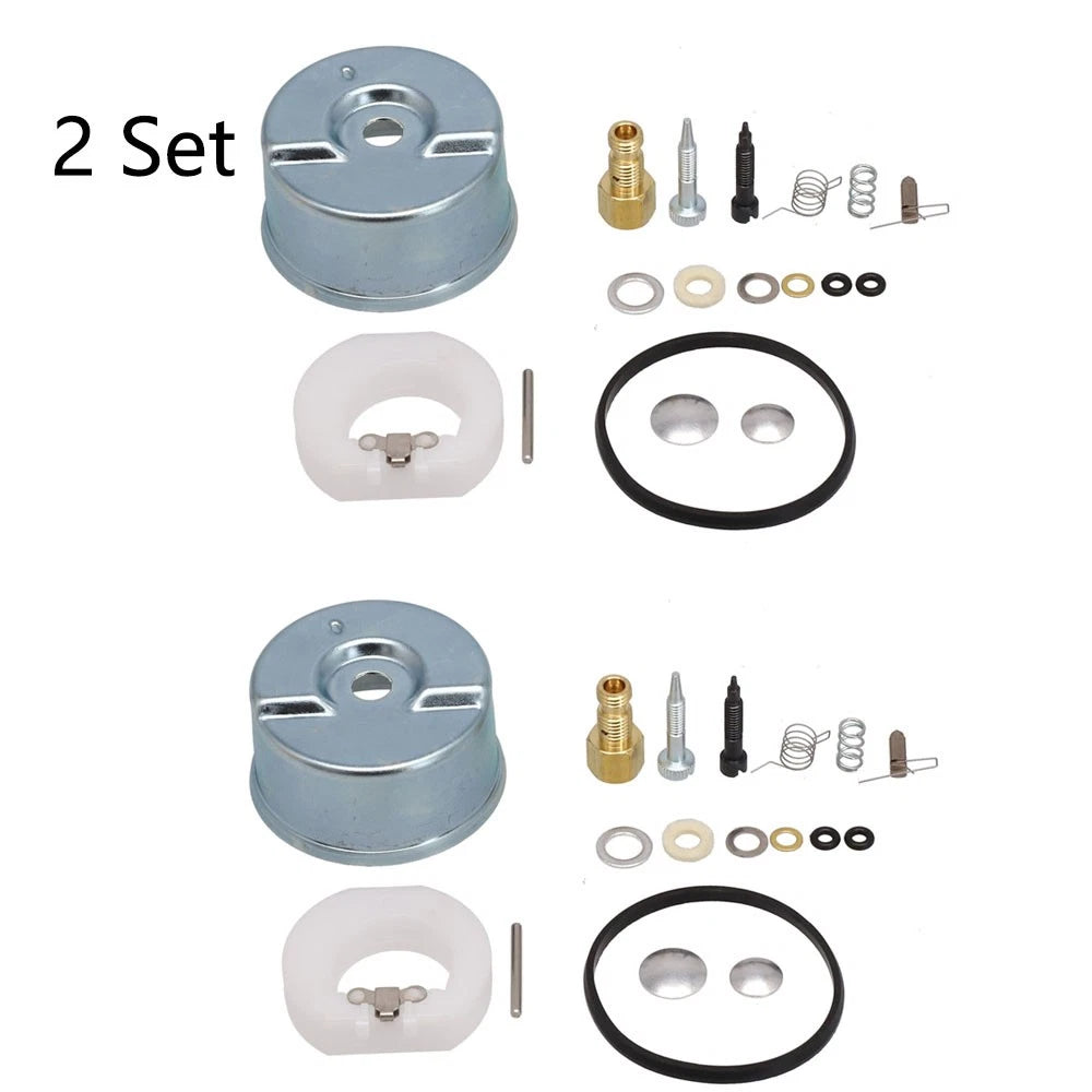 2X Carburetor Float Bowl Kit for Tecumseh (632347, 631700, 632019A)