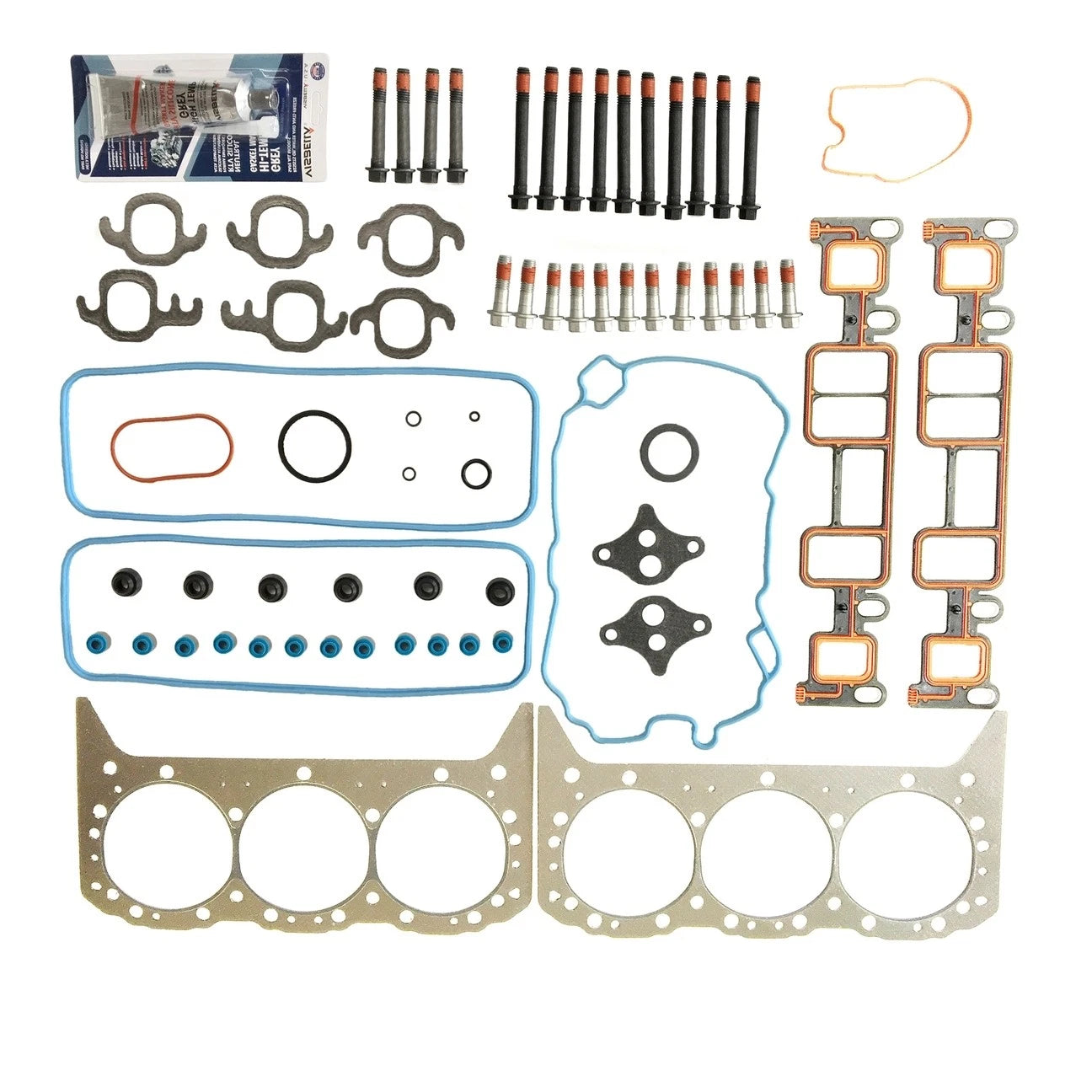 Head Gasket Set with 36 Bolts for Chevy Astro GMC Isuzu 4.3L (1996–2005)