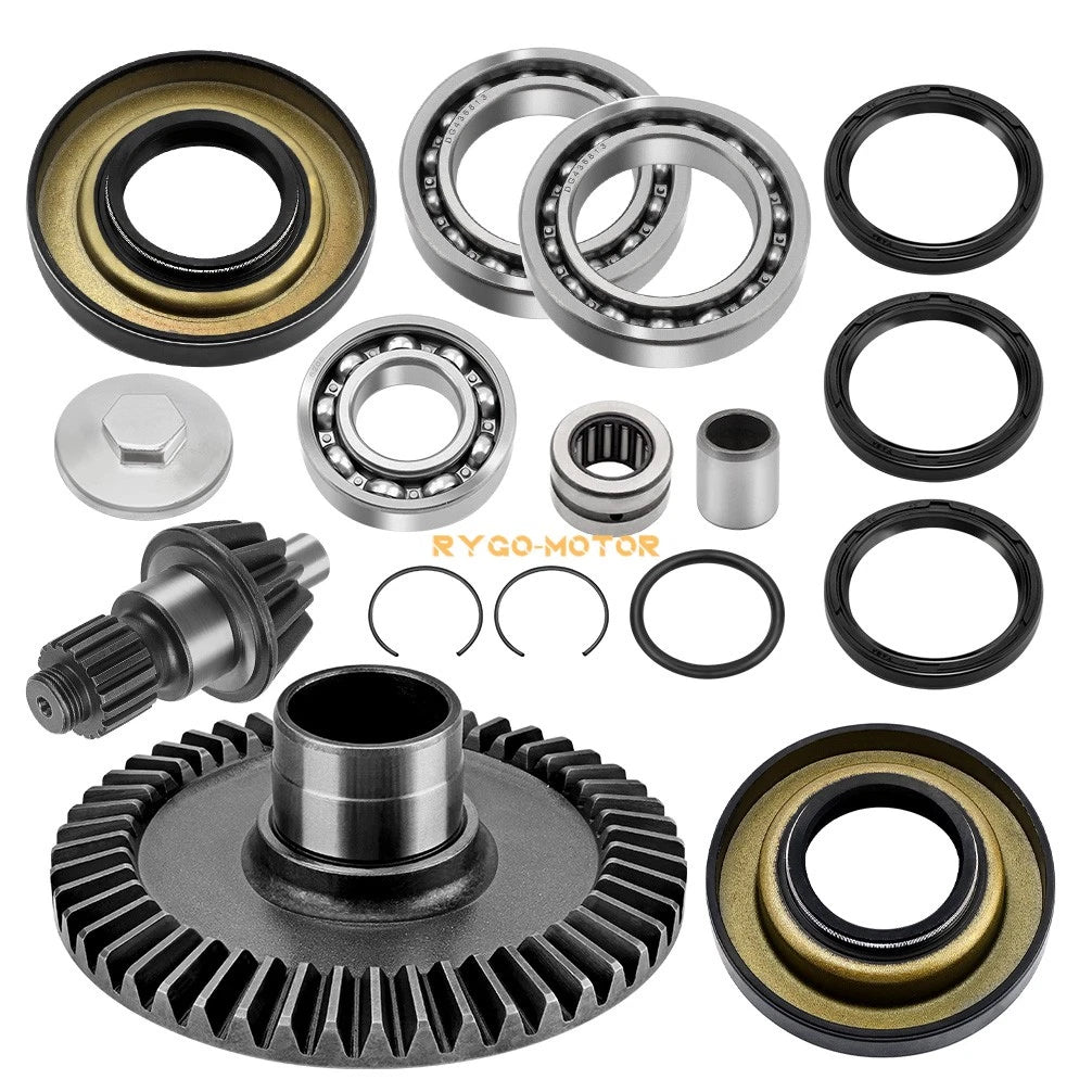 Rear Differential Bearing Seal Ring Pinion Gear Kit for Honda Rancher 250 (2000–2006)
