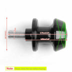 2X 10mm CNC Swingarm Spool Slider for Kawasaki ZX10R Z800 Z1000