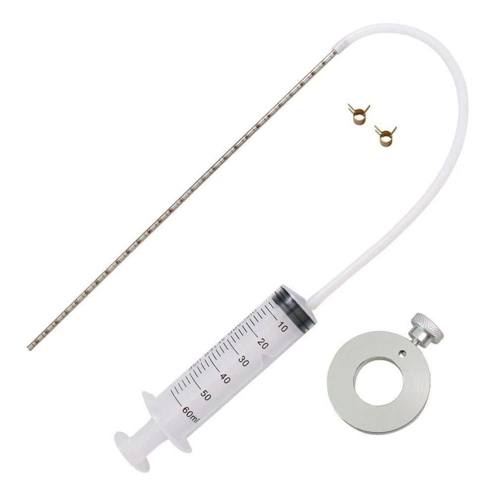 Stainless Steel Fork Oil Tool Kit for Motorcycles (60ml Dispenser)
