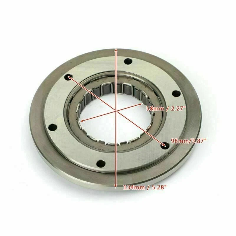 One Way Starter Clutch Bearing Sprag for Yamaha YFM660R Raptor 660R (2004–2005)