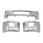 Front Bumper for Chevy Silverado 2500 HD (2015–2019) Chrome with Fog Light Holes