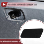 Front Left Washer Nozzle Cover Cap for Lexus LX570 (2016–2021) Black