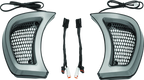 Kuryakyn Tracer Headlight Vent Accents for Harley Road Glide (2015–2023)