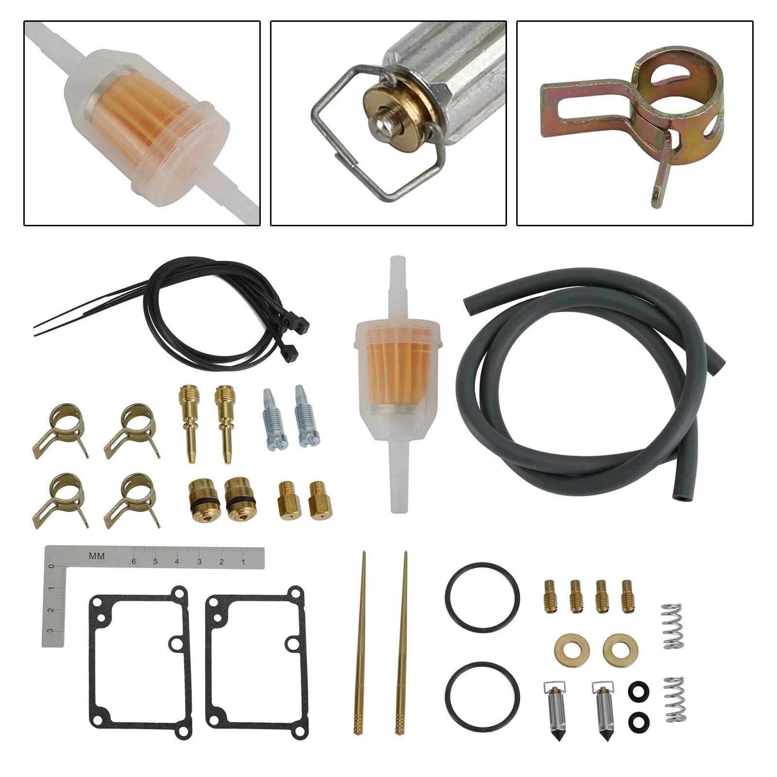Carburetor Rebuild Kit for Yamaha Banshee 350 YFZ350 (1988–2006) T9