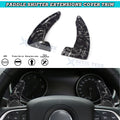 Black Forged Paddle Shifter Extension for Dodge Charger Challenger 300 (2011–2019)