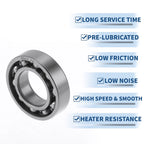6902 Deep Groove Ball Bearing for Scooter Skateboard Wheel (P5, 15x28x7mm)