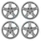 Set of 4 Silver 14" Universal Hub Caps for R14 Tire