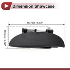 Car Exterior Door Handle for Hyundai Atos (2000–2003) No. 8265002000 Black ABS