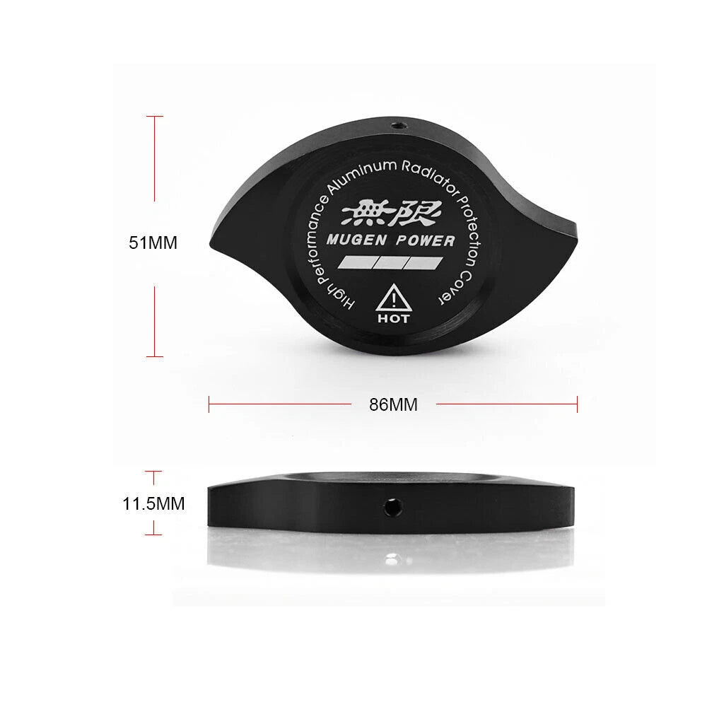 Aluminum Radiator Cap Cover for Honda Accord CR-V CRX RSX