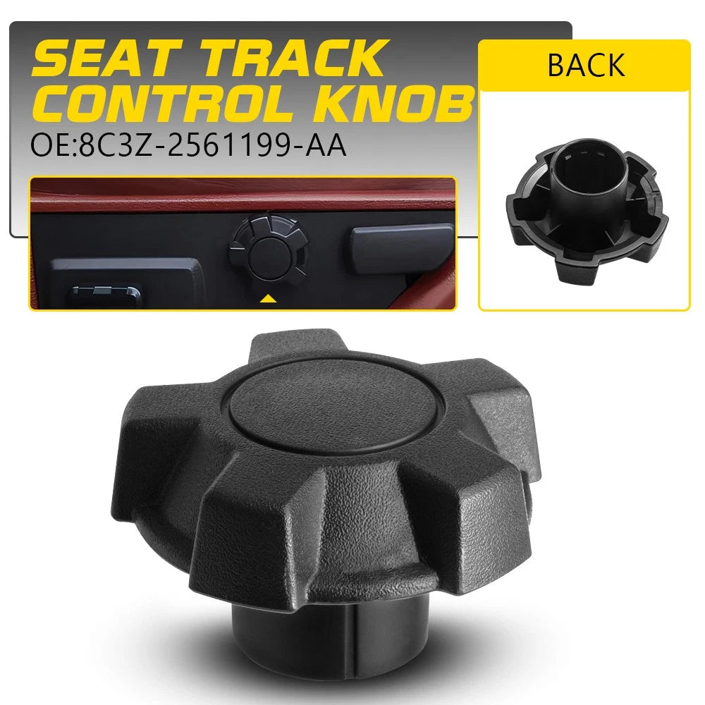 Seat Track Adjuster Knob for Ford F250 F350 F450 F550 Super Duty (2008–2010)
