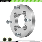 4X 4x110 to 4x156 1" Wheel Adapters 12x1.25 for Honda Rancher Foreman