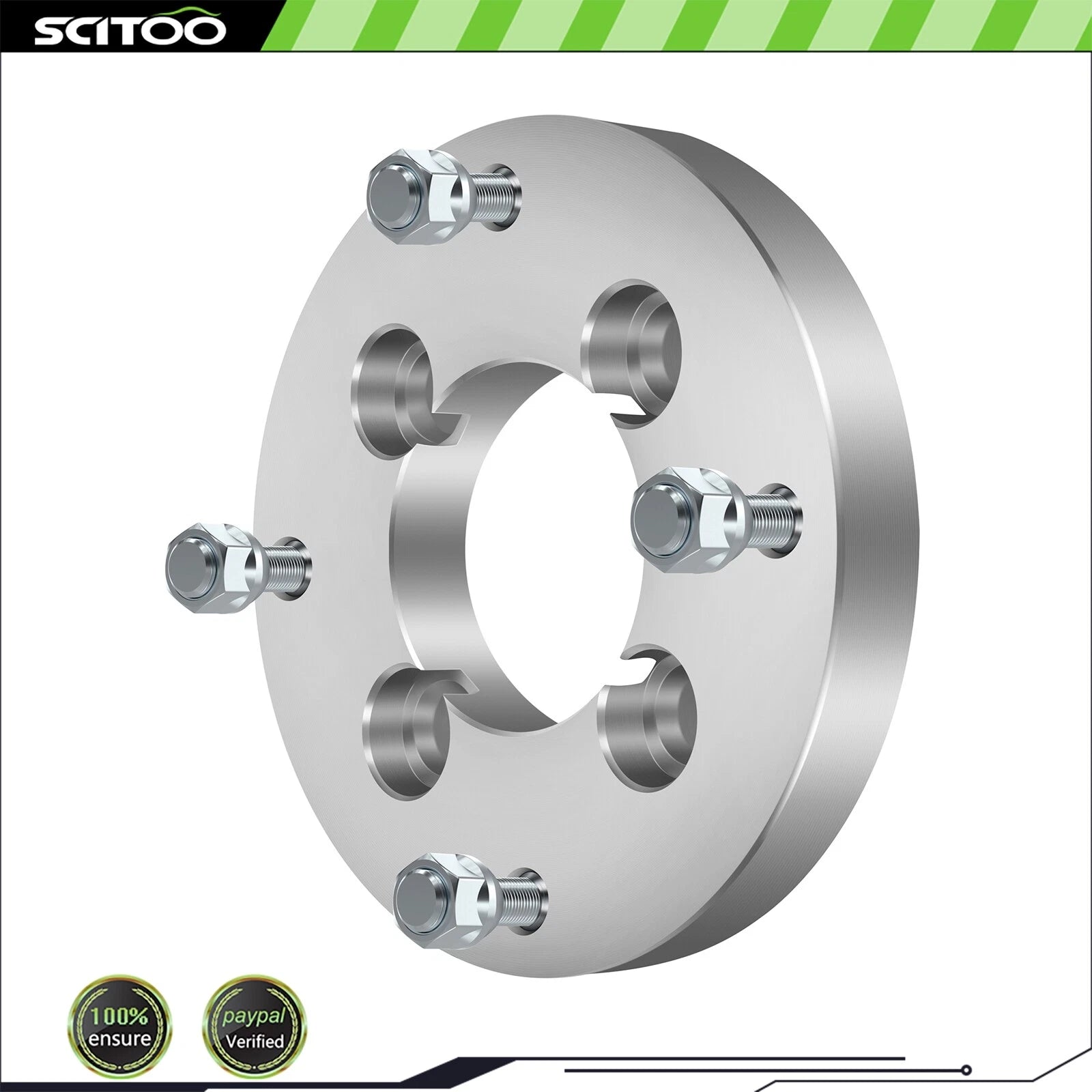 4X 4x110 to 4x156 1" Wheel Adapters 12x1.25 for Honda Rancher Foreman