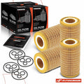 Set of 4 Engine Oil Filters for Mercedes-Benz C250 C300 (2010–2012)
