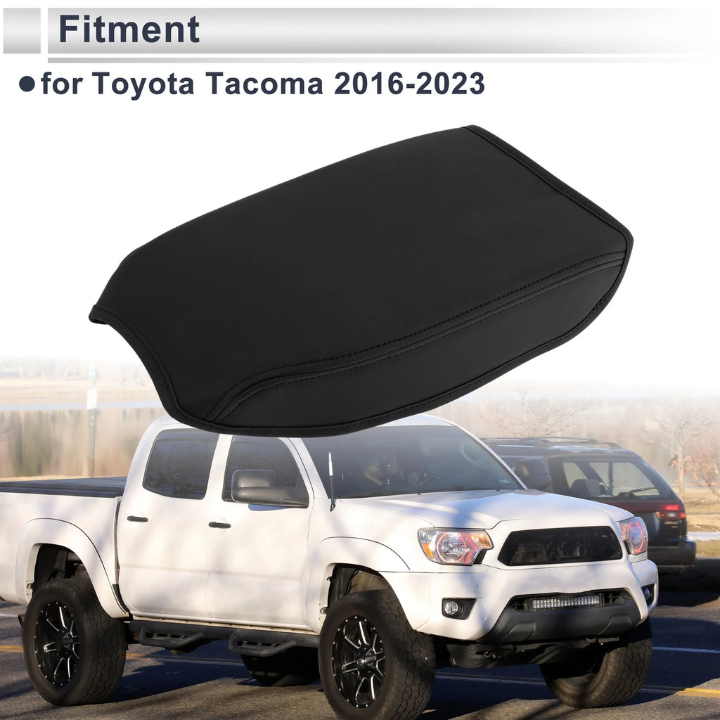 Center Console Cover for Toyota Tacoma (2016–2023) Black 1 Pc