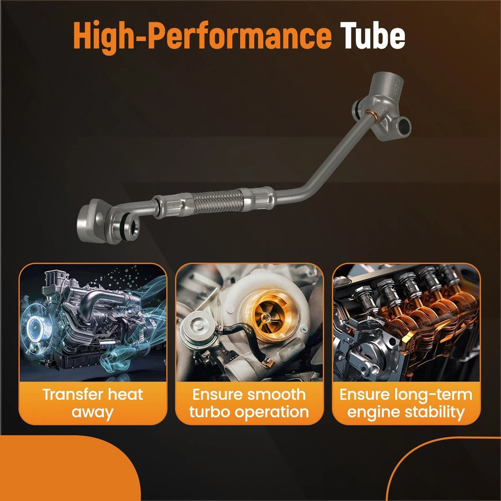 Turbo Oil Hose Line for BMW 535i X6 135i E82 E88 335i Z4 3.0L (2007–2013) 11427562798