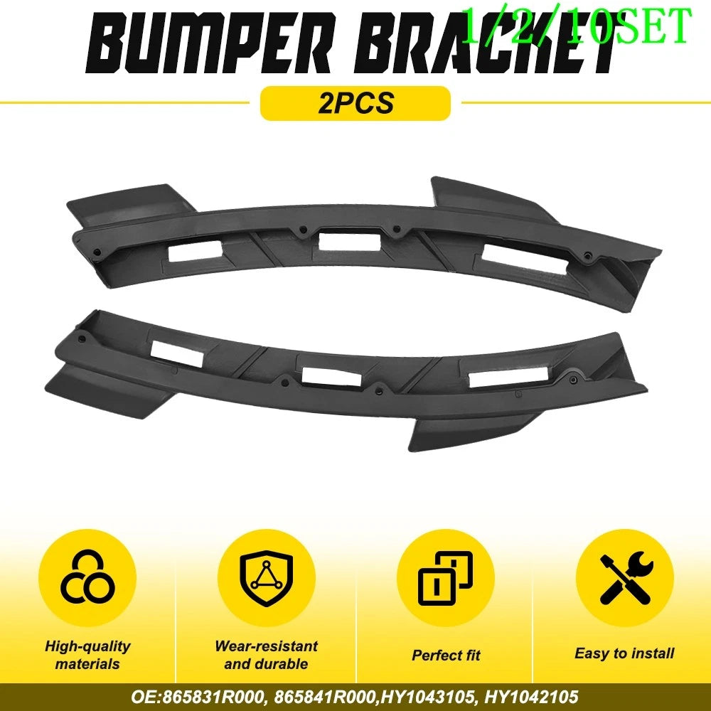 Set of 2 Bumper Brackets for Hyundai Accent (2012–2017)