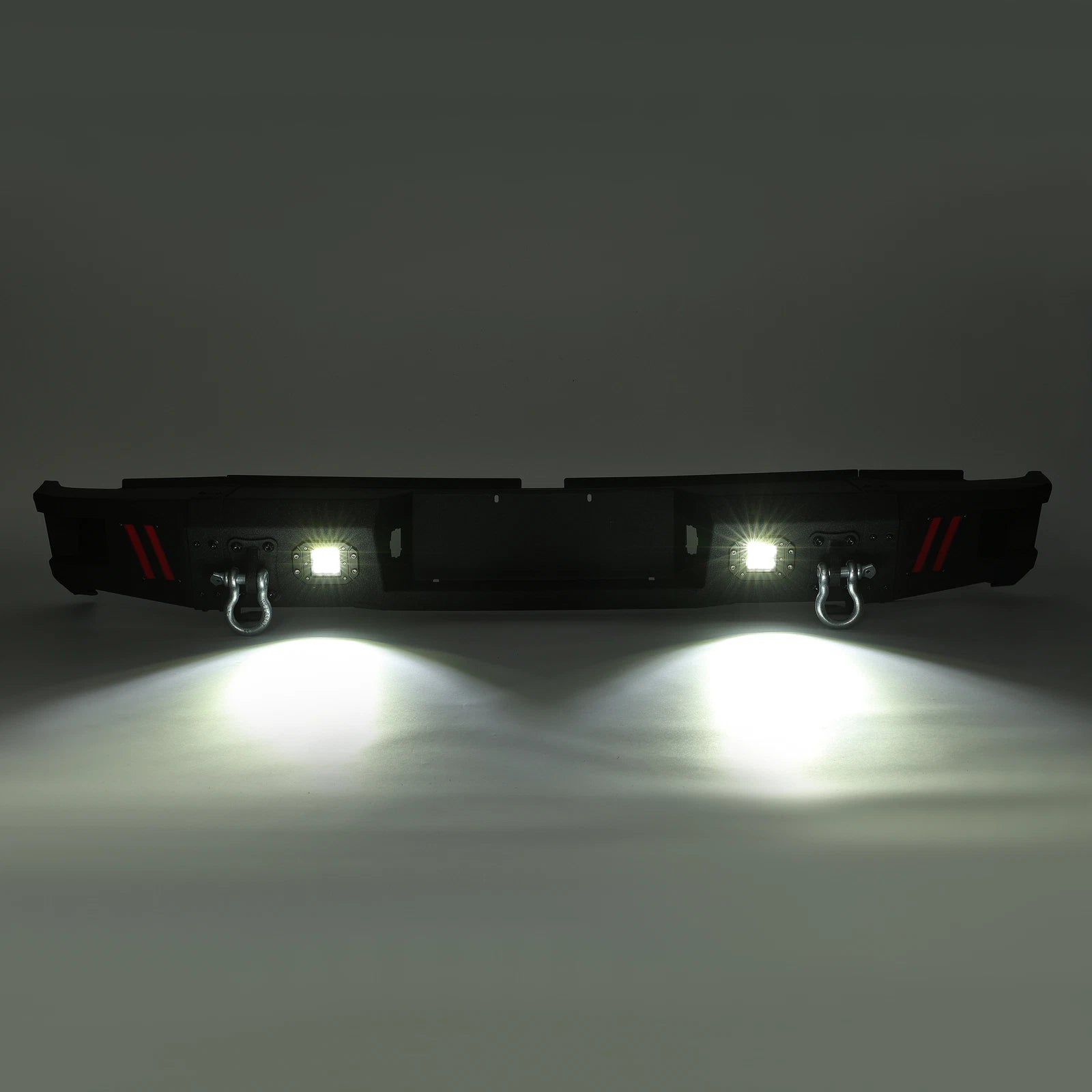 Off-Road Rear Step Bumper with LED Light & D-ring for Toyota Tundra (2007–2013)