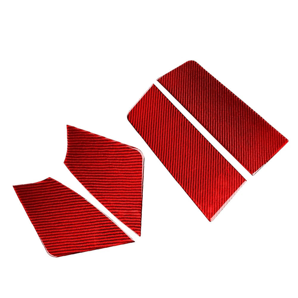 Carbon Fiber Door Panel Cover Trim for Subaru WRX STI (2015–2021)