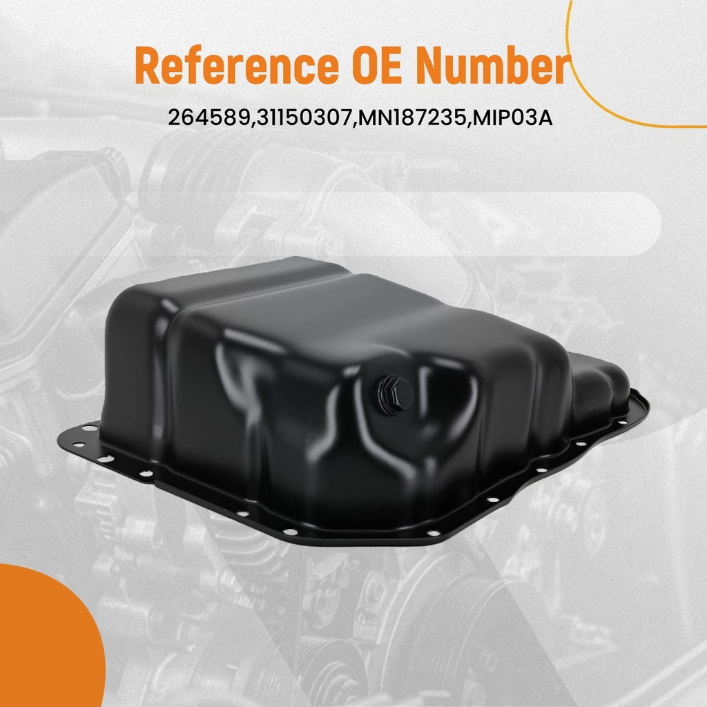 Engine Oil Pan for Mitsubishi Lancer 2.0L (2009–2015) Steel