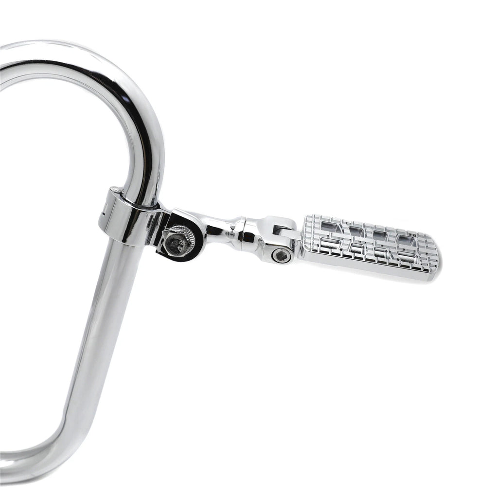 CNC Dominator Foot Peg Rest 3" Short Clamp 1.25" for Harley Road Glide (2015–2023)