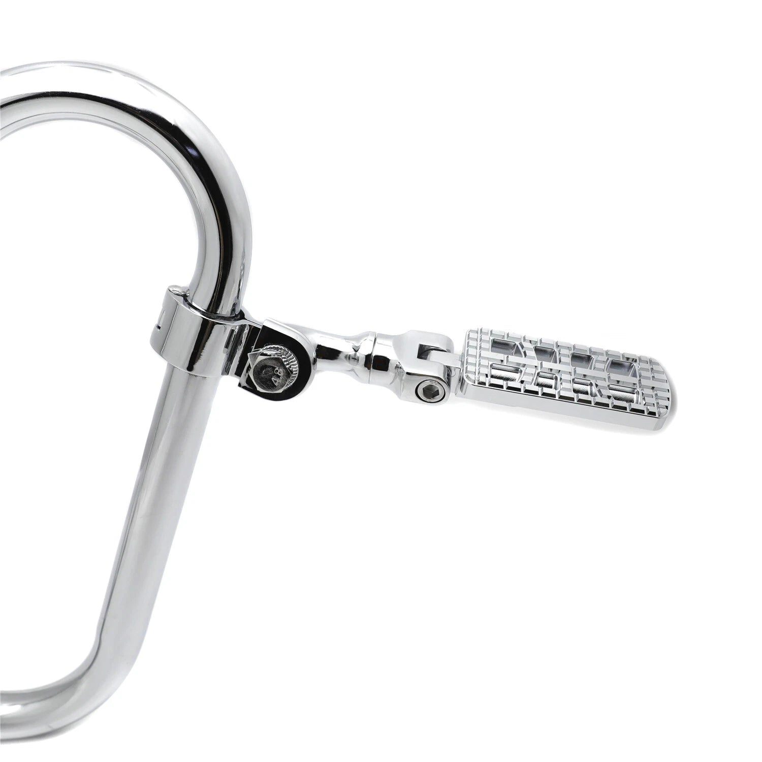 CNC Dominator Foot Peg Rest 3" Short Clamp 1.25" for Harley Road Glide (2015–2023)