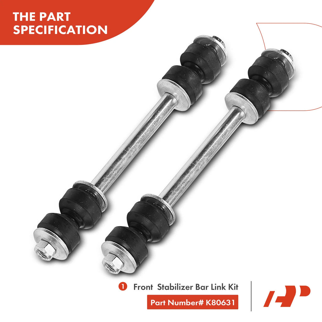 12x Front Sway Bar Link Kit for Chevrolet Tahoe GMC Yukon (1996–2000)