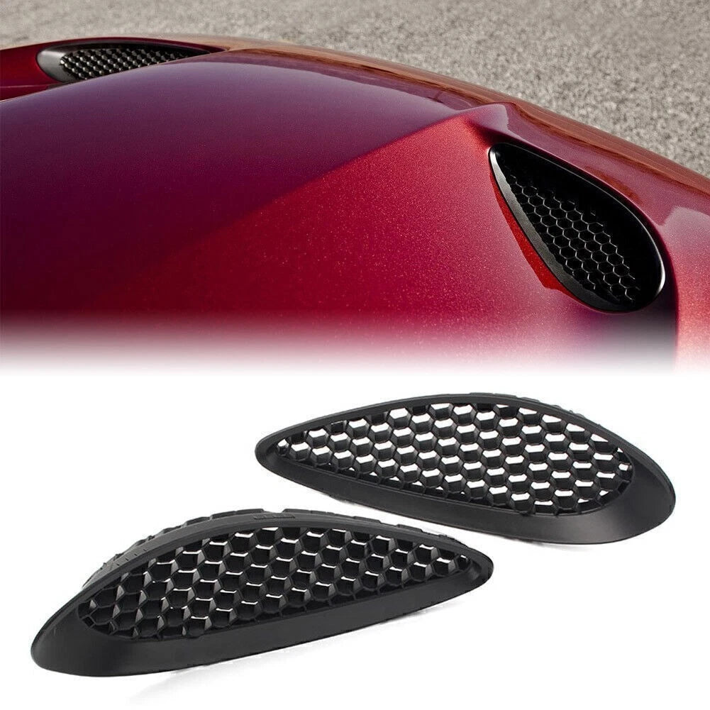 Pair Hood Trim Bezel for Jeep Grand Cherokee 6.4L (2012–2019) 68090698AB