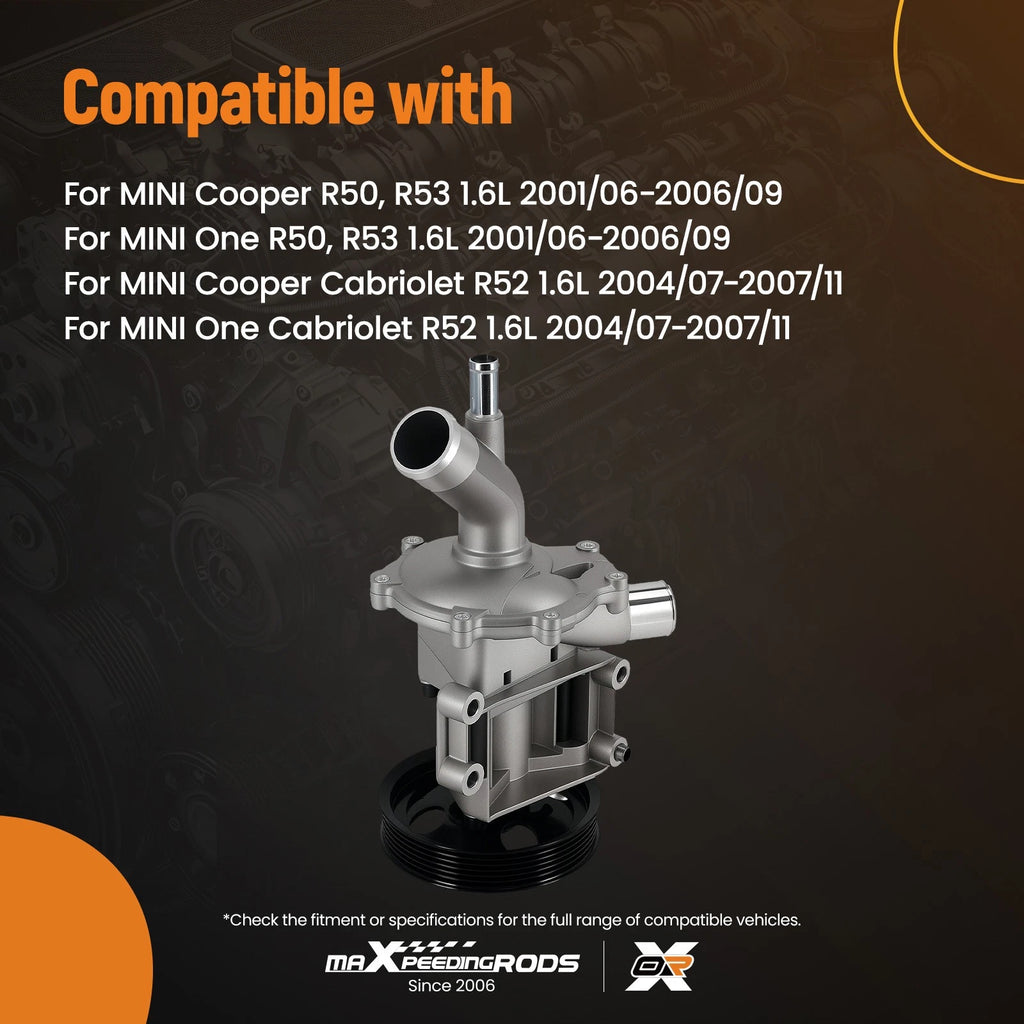 Coolant Pump Assembly for MINI Cooper/One R50 R52 R53 (2001-2007)