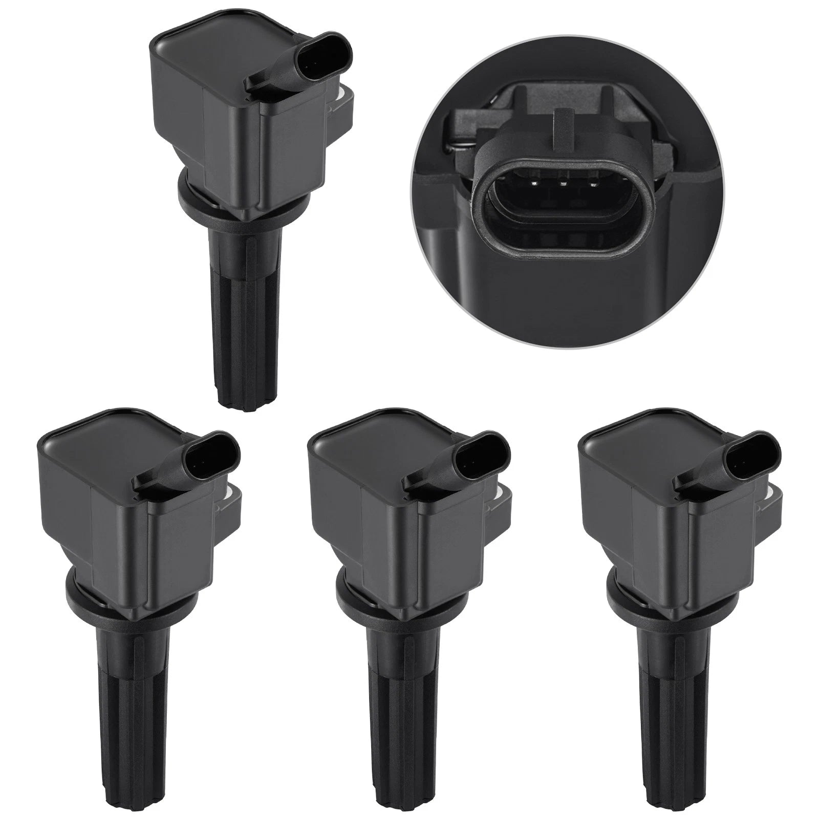 Set of 6 Ignition Coil Packs for GMC Envoy (2006–2009) 4.2L I6