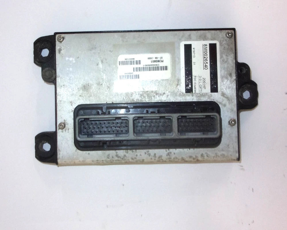 Mercury Optimax 200 hp Outboard PCM 88555731S 8M0026540 (2000–2006)