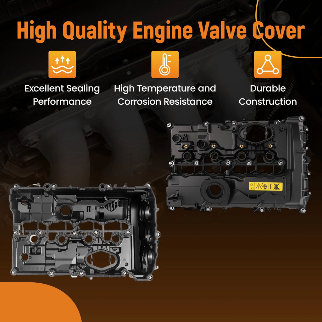 Black Valve Cover for BMW 228i/M235i F44 (2020–2022) 11128631745