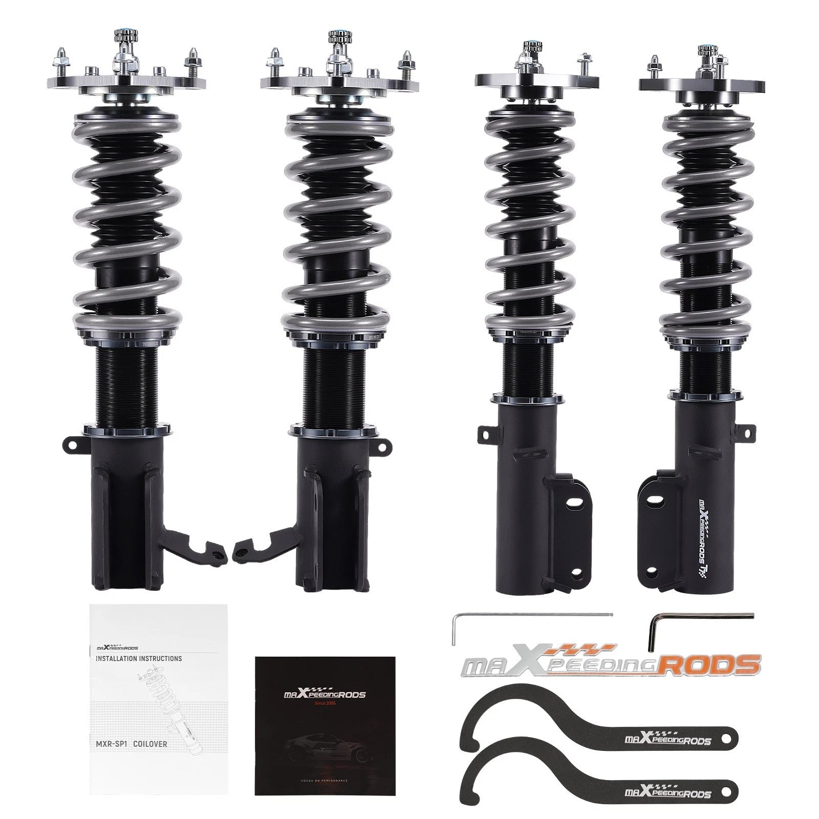 24 Way Adjustable Coilovers Suspension for Toyota Corolla (1988–1999)