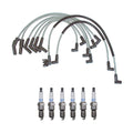 Denso 8mm Wire Set & 6 Platinum TT Spark Plugs for Ford Ranger (1998–2000)