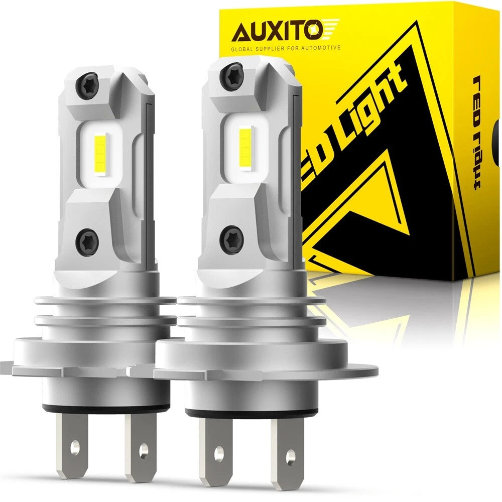 AUXITO H7 LED Headlight Bulb Kit for Cars (6500K, 32000LM)