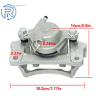 2X Rear Brake Caliper w/ Bracket for Toyota 4Runner Sequoia Lexus GX460 GX470