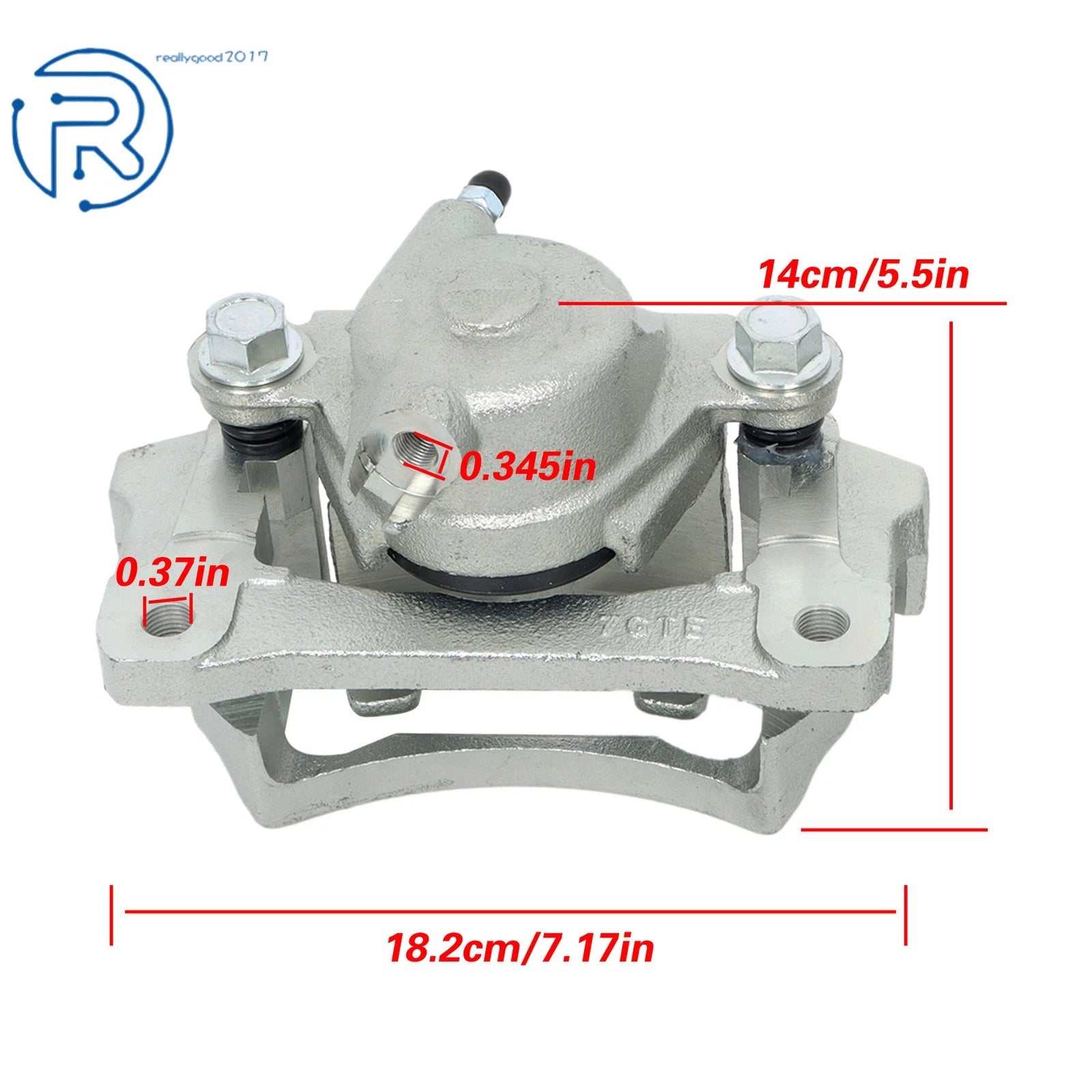 2X Rear Brake Caliper w/ Bracket for Toyota 4Runner Sequoia Lexus GX460 GX470