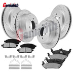 8pc Brake Pads & Rotors for Ford F-150 Lincoln Mark LT (2004–2008)