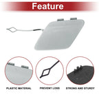 Tow Hook Cover for BMW 428i (2014 - 2016) Silver Tone