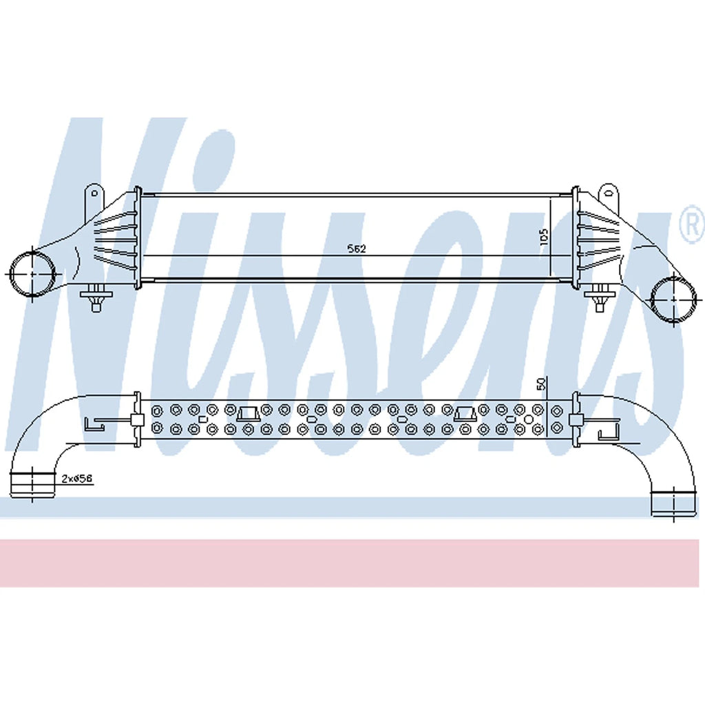 Replacement Turbocharger Intercooler/Charge Air Cooler (See compatibility Chart)